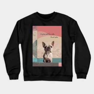 Godfather Bullhuahua Terrier. Crewneck Sweatshirt